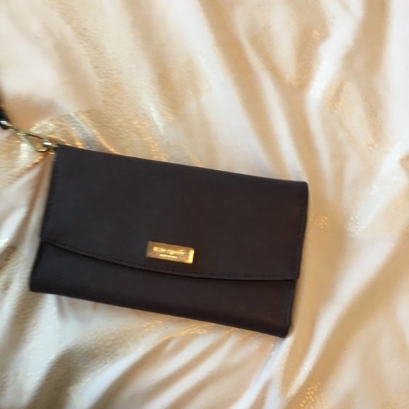 kate spade purple plum phone wristlet wallet bag purse PLEASE READ! - Picture 1 of 16